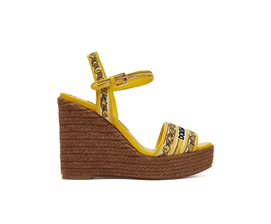 obrazek 1 Dolce&Gabbana Espadryle CZ0318 AV804 Żółty