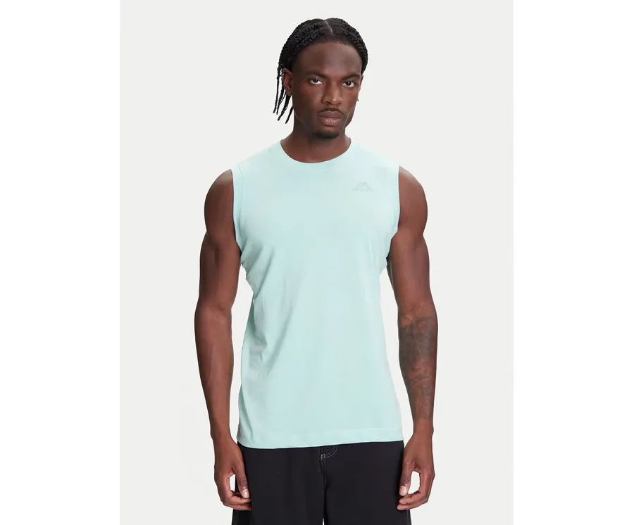 obrazek 1 Kappa Tank top Logo Corpo Cadwal 303HZB0 Zielony Regular Fit