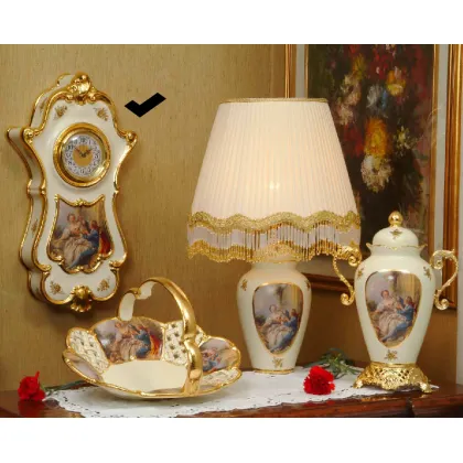 Picture Tasteful ceramic clock - Bruno Costenaro