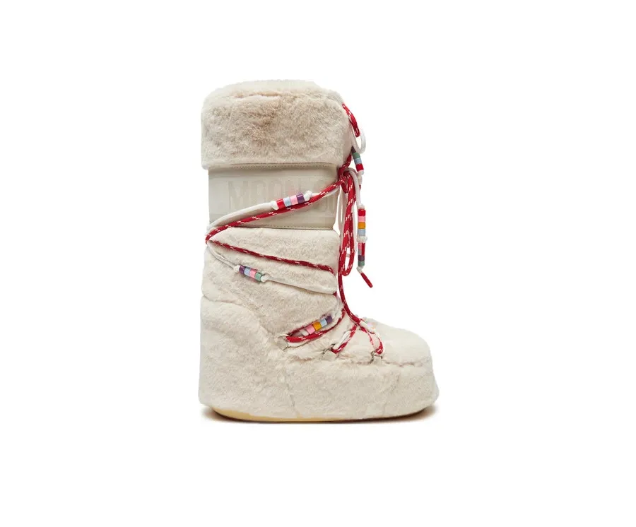 obrazek 1 Moon Boot Śniegowce 80D1408990 Beżowy