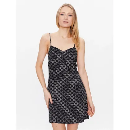 Zdjęcie KARL LAGERFELD Koszula nocna 225W2135 Czarny Regular Fit