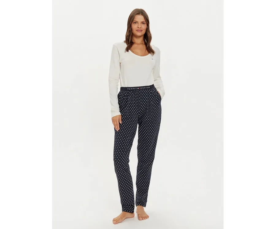 obrazek 1 Tommy Hilfiger Piżama UW0UW05396 Granatowy Regular Fit
