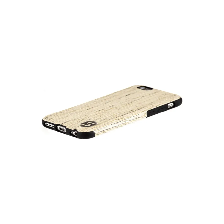 obrazek 3 Eleganckie etui na telefon wykonane z drewna białego orzecha (do Apple, Samsunga)