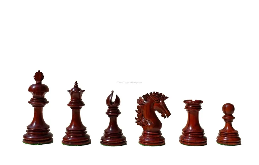obrazek 4 Wykonane z najwyższej jakości drewna figury do królewskiej gry - The Chess Empire