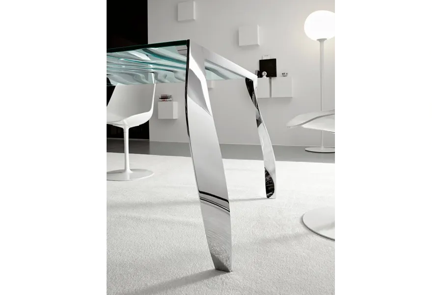 obrazek 4 Wysoki stół ze szklanym blatem - Tonelli Design