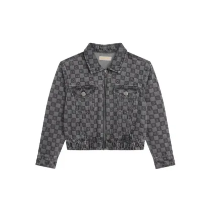 Zdjęcie MICHAEL KORS KIDS Kurtka jeansowa R16119 S Szary Regular Fit