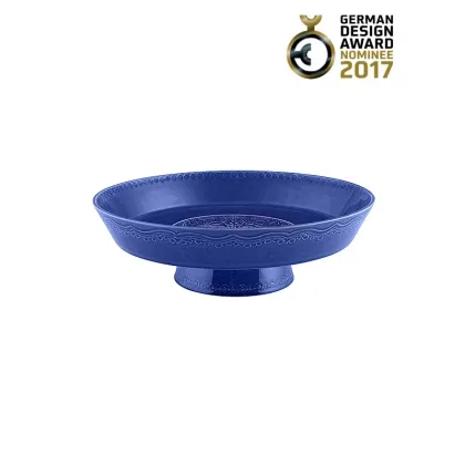 Zdjęcie Ceramiczna miska na nóżce - Bordallo Pinheiro