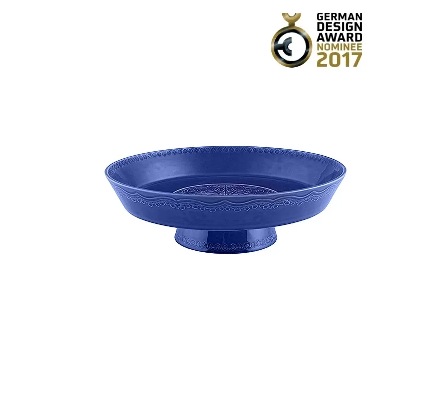 obrazek 1 Ceramiczna miska na nóżce - Bordallo Pinheiro