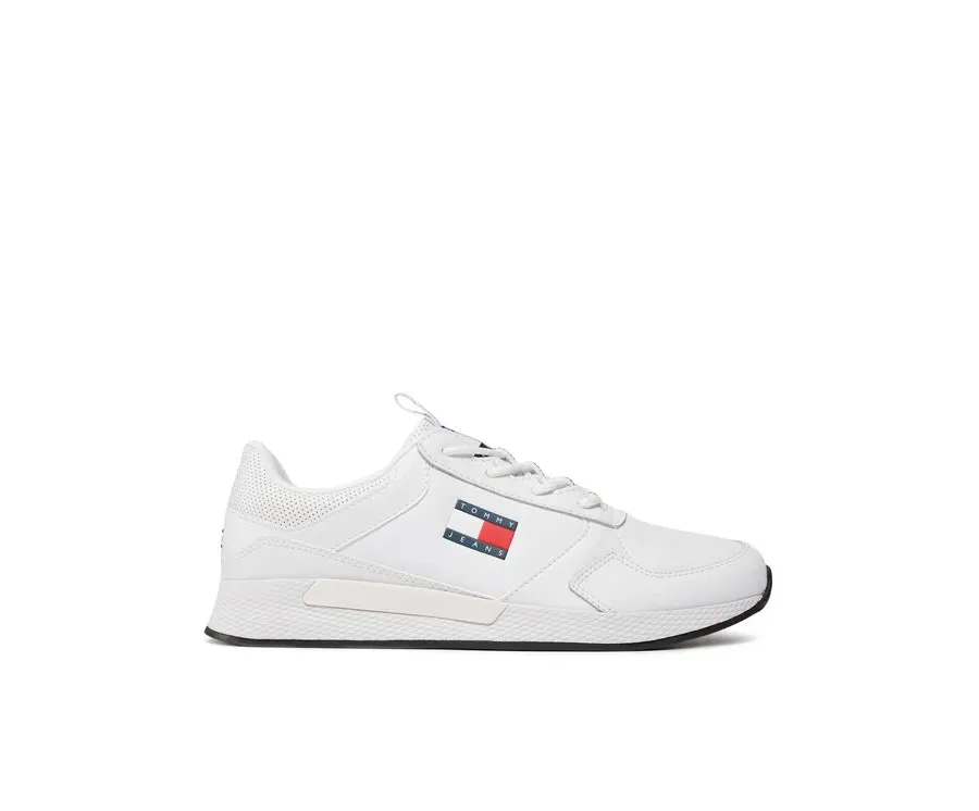 obrazek 1 Tommy Jeans Sneakersy Tommy Jeans Flexi Runner EM0EM01409 Biały
