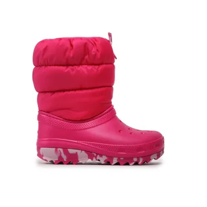Zdjęcie Crocs Śniegowce Classic Neo Puff Boot K 207684 Różowy