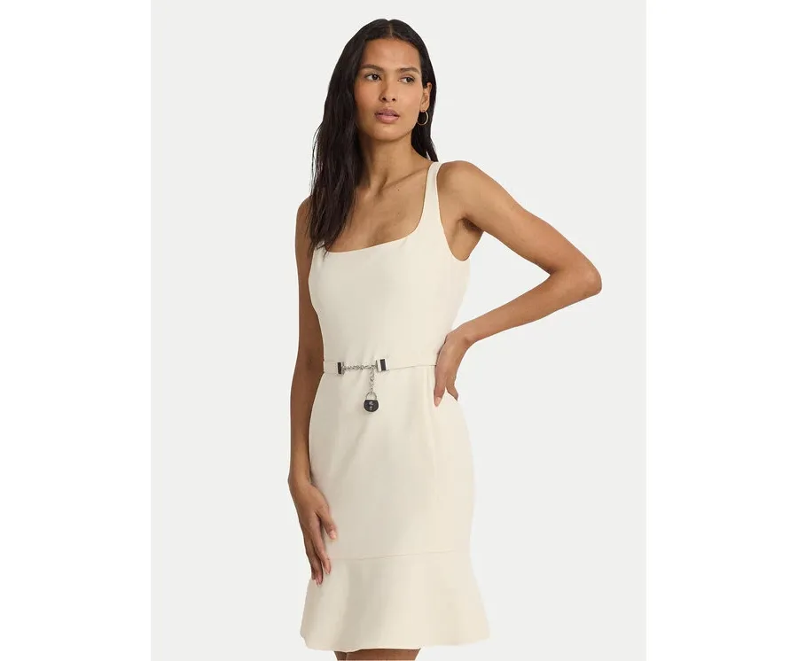 obrazek 1 Lauren Ralph Lauren Sukienka letnia 250933462003 Écru Slim Fit LAUREN RALPH LAUREN