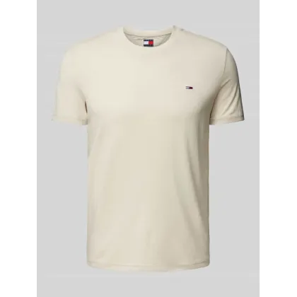 Zdjęcie T-shirt o kroju slim fit z wyhaftowanym logo