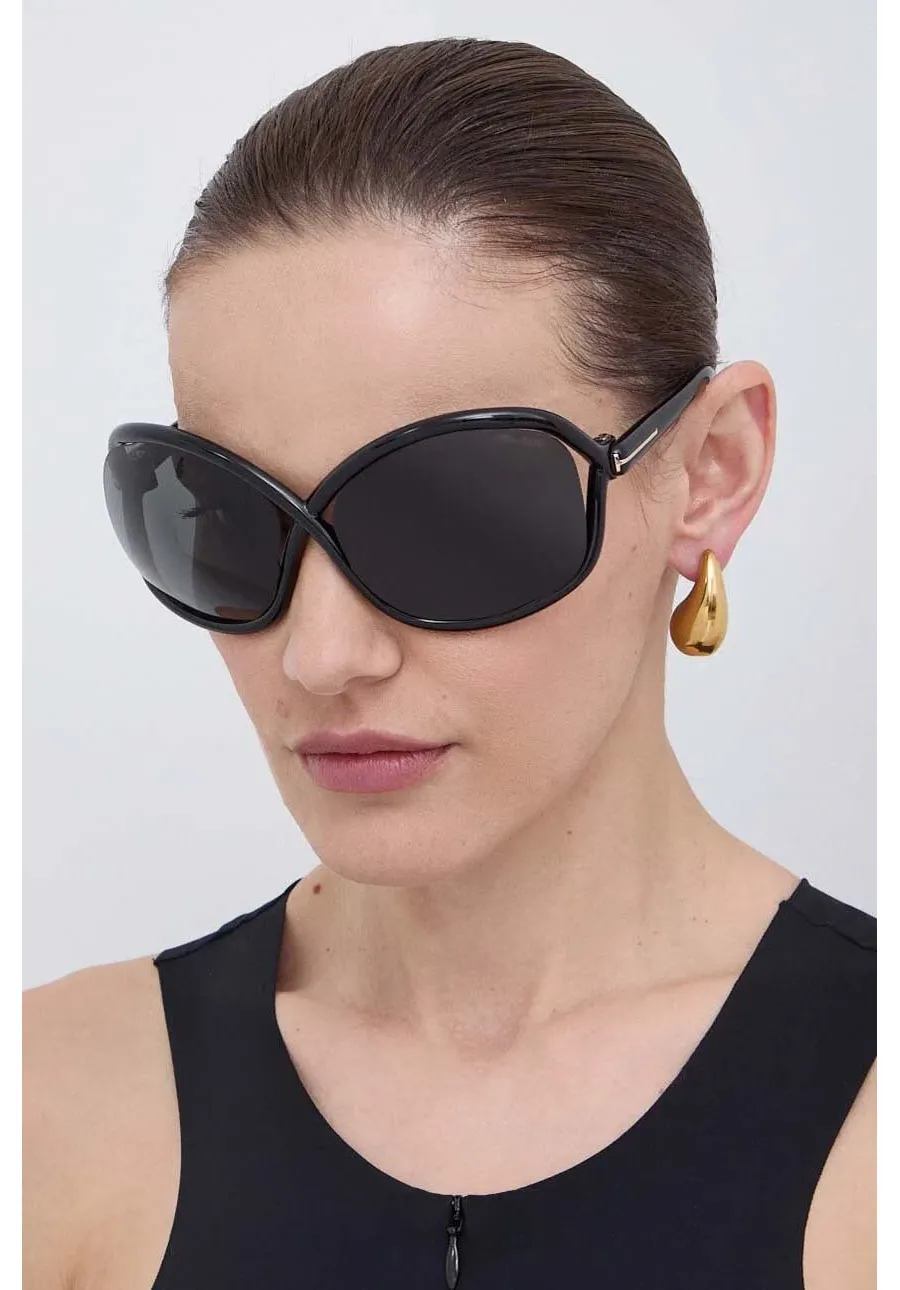 obrazek 1 Tom Ford okulary przeciwsłoneczne damskie kolor czarny FT1068_6801A