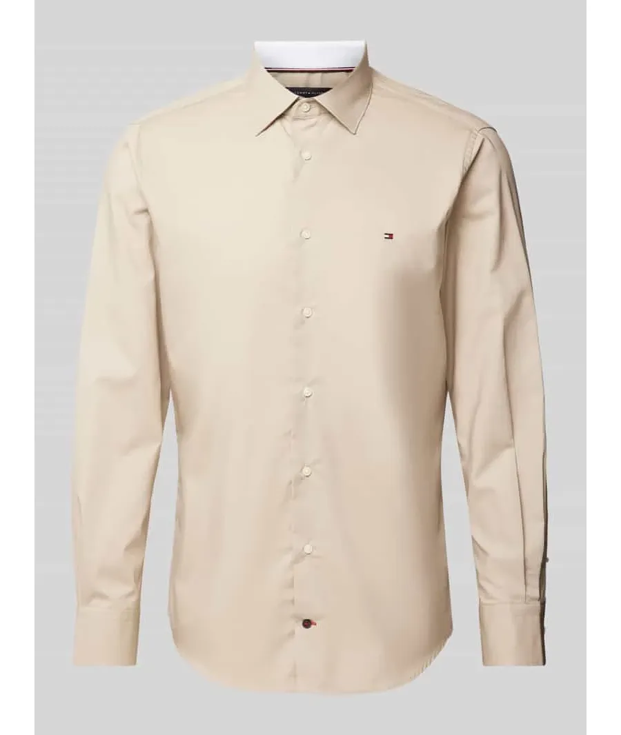 obrazek 1 Koszula biznesowa o kroju regular fit z wyhaftowanym logo model ‘John’