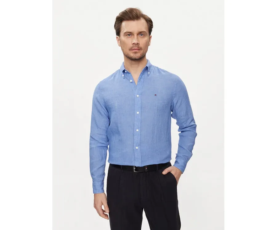 obrazek 1 Tommy Hilfiger Koszula MW0MW34602 Niebieski Regular Fit