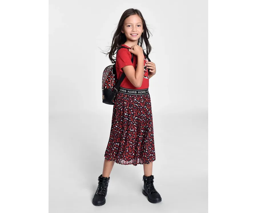 obrazek 1 MICHAEL KORS KIDS T-Shirt R15201 Czerwony Regular Fit