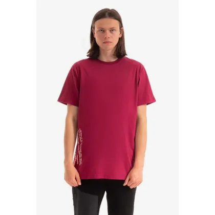 Zdjęcie Maharishi t-shirt bawełniany kolor fioletowy z nadrukiem 9752.PLUM-PLUM
