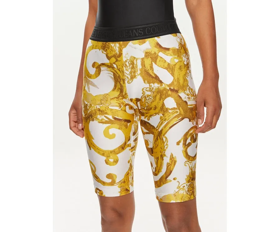 obrazek 1 Versace Jeans Couture Kolarki 76HAC106 Biały Skinny Fit