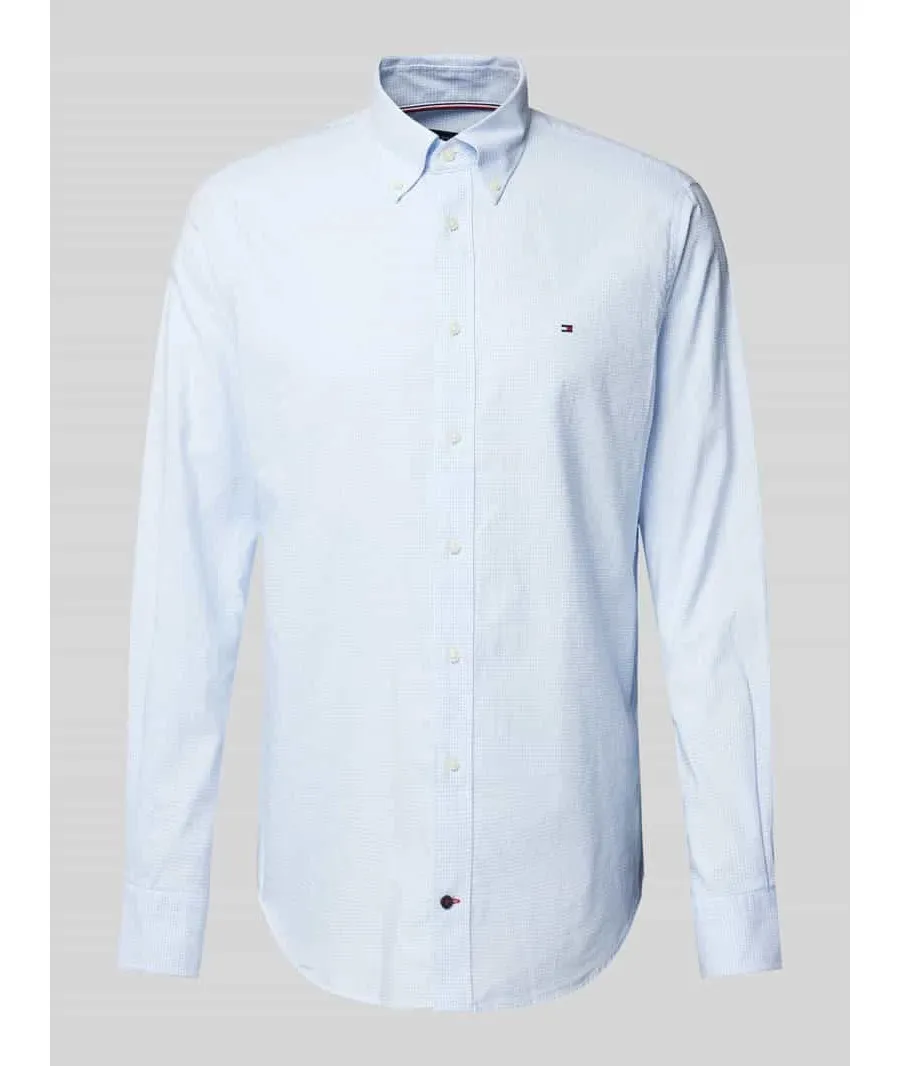 obrazek 1 Koszula biznesowa o kroju slim fit z kołnierzykiem typu button down model ‘Henry’