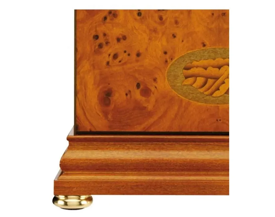 obrazek 2 Niepowtarzalny zegar ozdobny Regency Arch Top Yew
