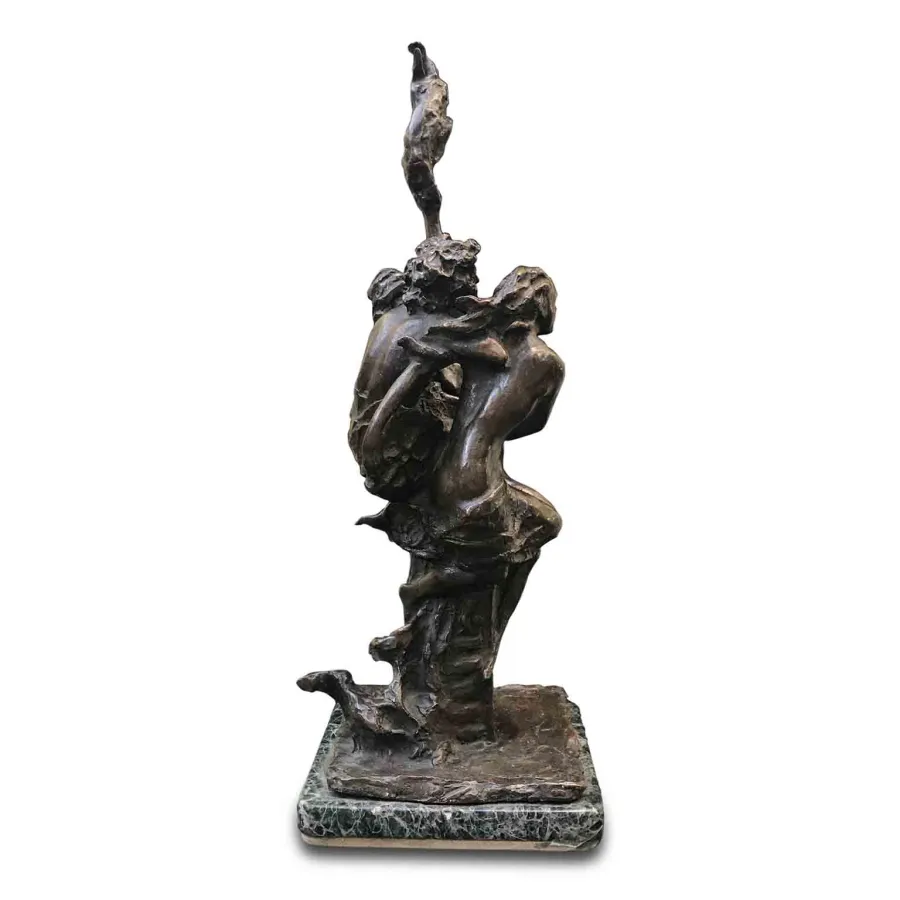 obrazek 2 Giuseppe Bianchi Grupa trzech kobiet na filarze 1920r.