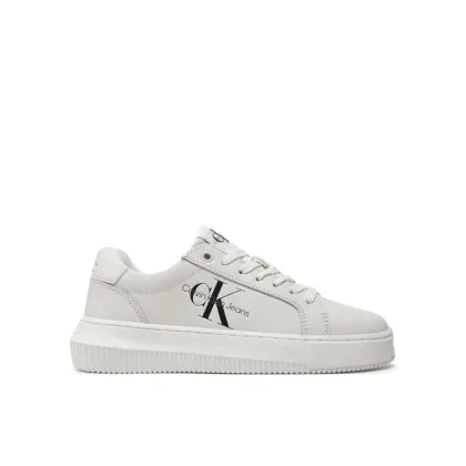 Zdjęcie Calvin Klein Jeans Sneakersy Chunky Cupsole Laceup Mon Lth Wn YW0YW00823 Biały