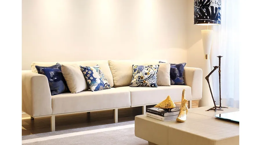 obrazek 2 Nowoczesna sofa w kolorze beżowym - Ana Roque