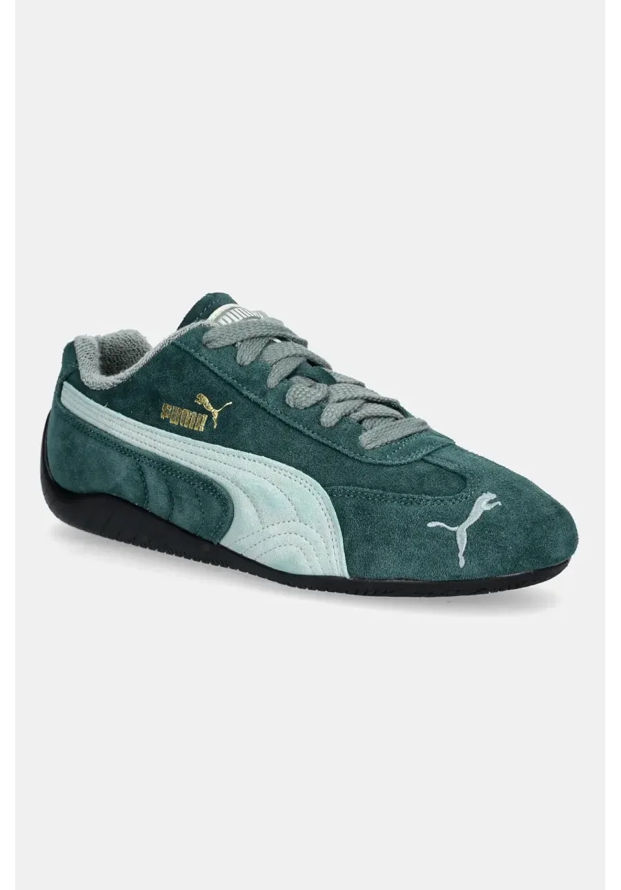 obrazek 1 Puma sneakersy zamszowe Speedcat The NeverWorn V kolor zielony 401532