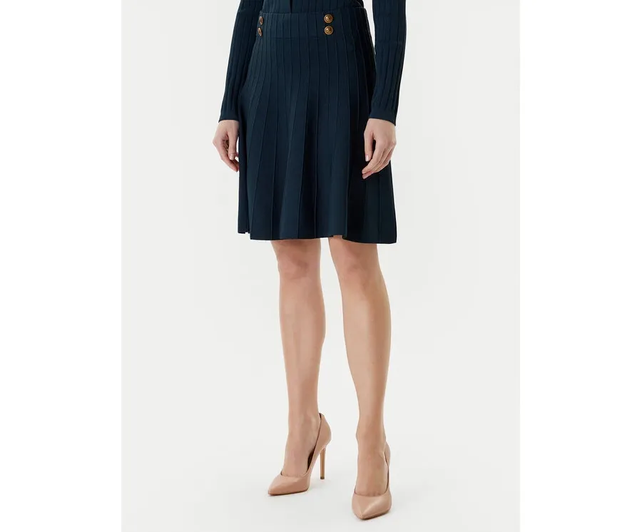 obrazek 1 Guess Spódnica mini W5YD65 Z0130 Granatowy Regular Fit