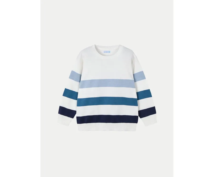 obrazek 1 Mayoral Sweter 3366 Niebieski Regular Fit