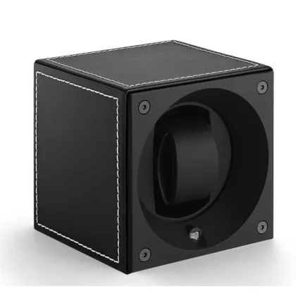 Zdjęcie Skórzana nawijarka Masterbox w czarnym kolorze