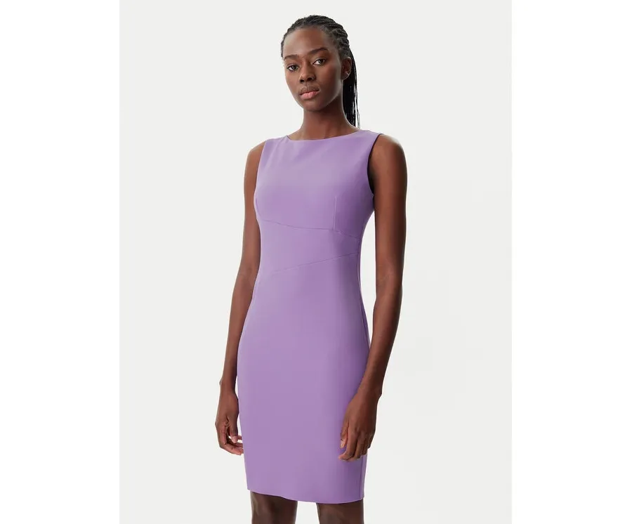 obrazek 1 Rinascimento Sukienka koktajlowa CFC0122877003 Fioletowy Regular Fit