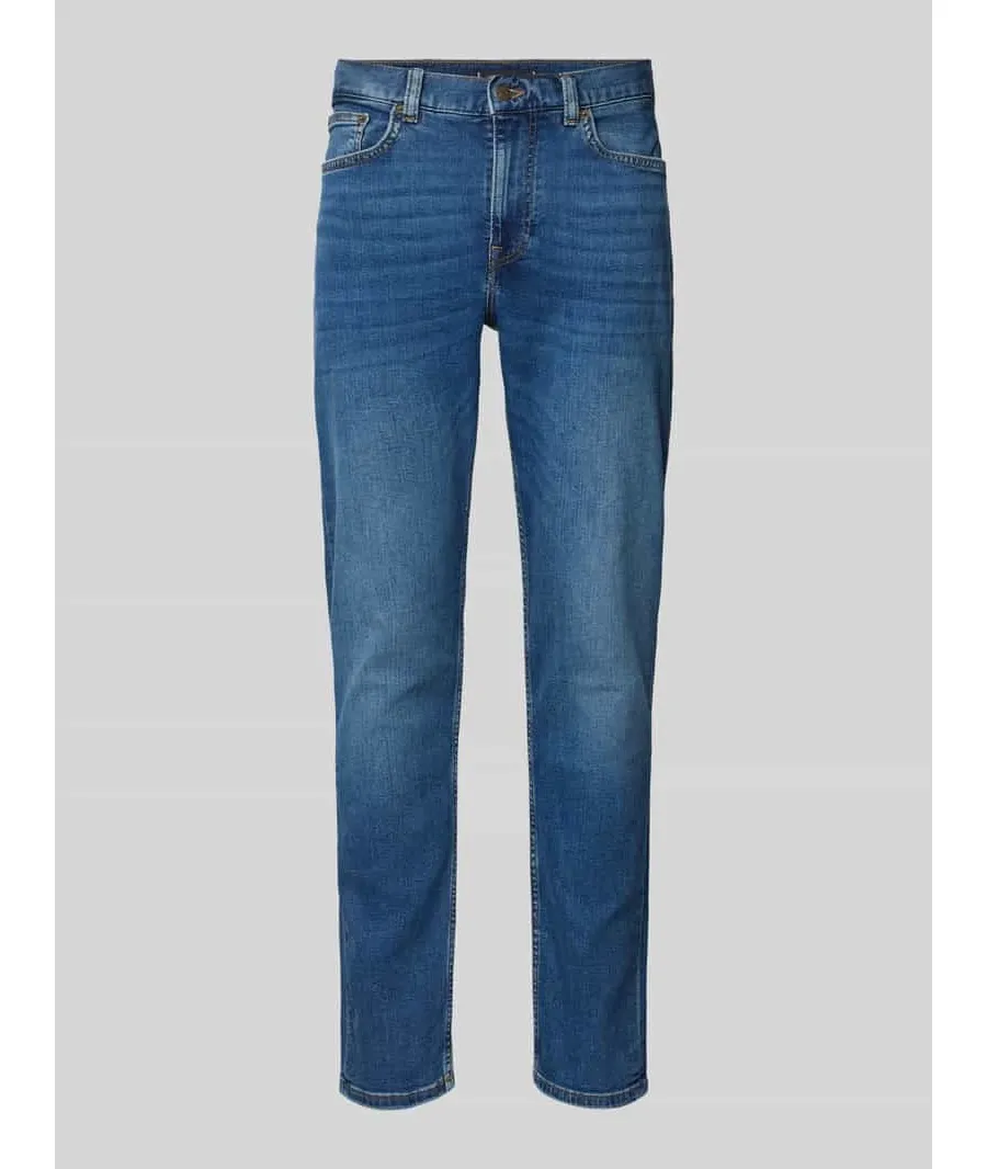 obrazek 1 Tommy Hilfiger Jeansy Core Bleecker MW0MW39041 Niebieski Straight Fit