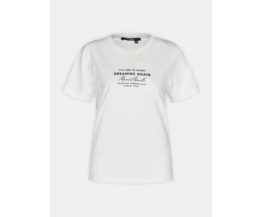 obrazek 1 Marc Aurel T-Shirt 7522 7000 73689 Biały Regular Fit