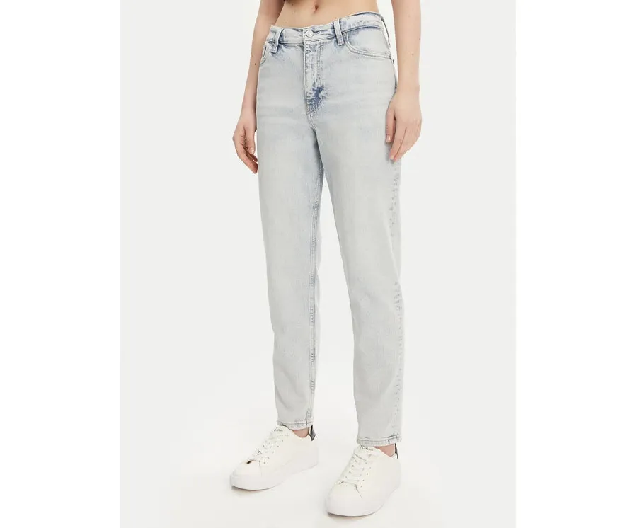 obrazek 1 Calvin Klein Jeans Jeansy J20J225139 Niebieski Mom Fit