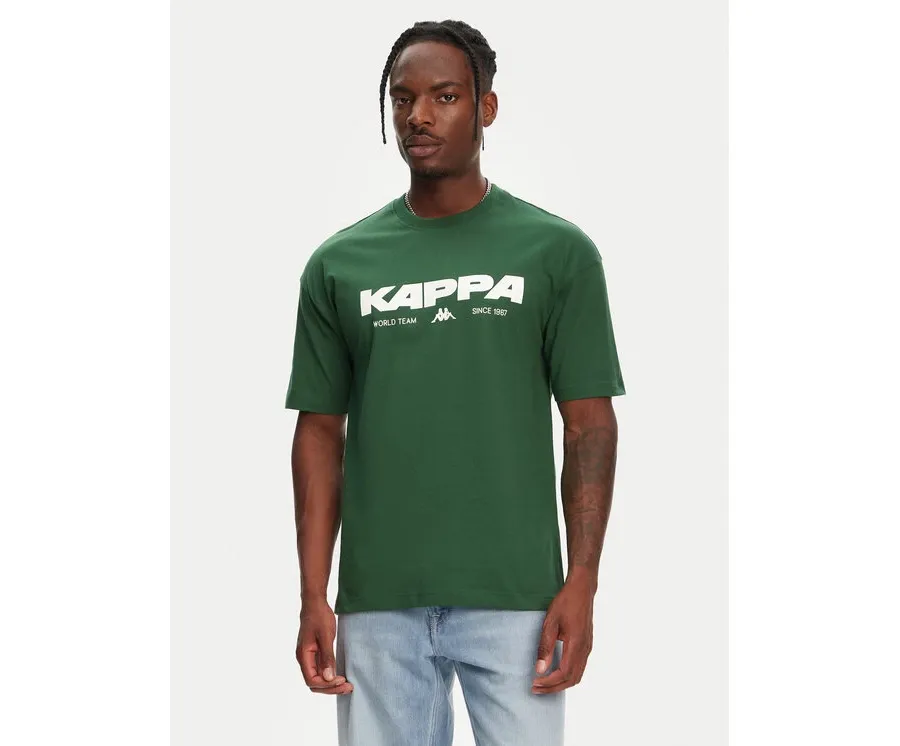 obrazek 1 Kappa T-Shirt Nhisso 351S5MW Zielony Regular Fit