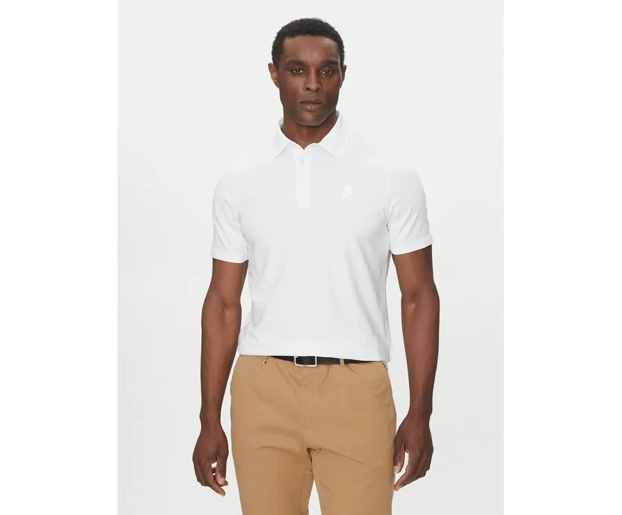 obrazek 1 KARL LAGERFELD Polo 745750 500221 Biały Regular Fit
