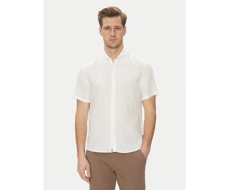 obrazek 1 Michael Kors Koszula CS1400I4YT Biały Slim Fit