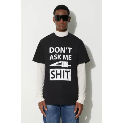 Zdjęcie 424 t-shirt bawełniany kolor czarny z nadrukiem 35424M03.236532