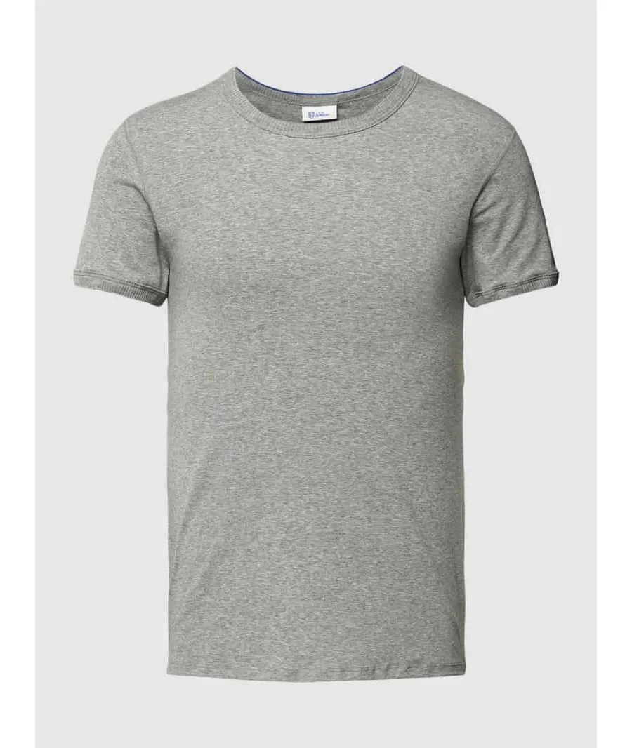 obrazek 1 T-shirt z prążkowanym okrągłym dekoltem