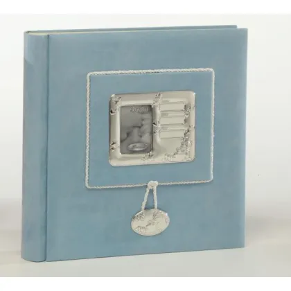 Zdjęcie Album na zdjęcia dziecka ze srebrnymi zdobieniami