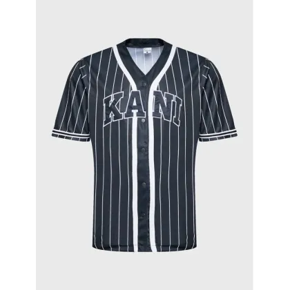 Zdjęcie Karl Kani T-Shirt Serif Pinstripe Baseball 6033360 Czarny Relaxed Fit