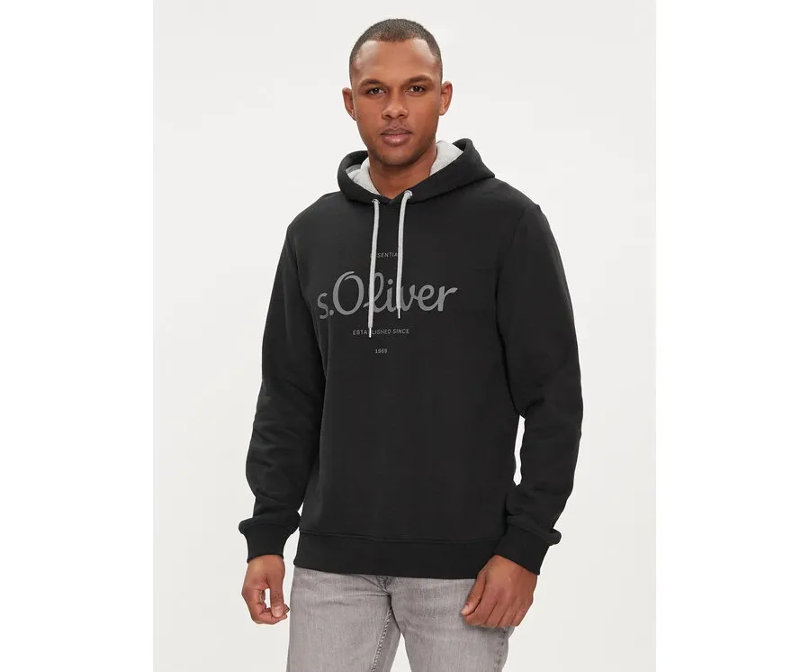 obrazek 1 s.Oliver Bluza 2132732 Czarny Regular Fit