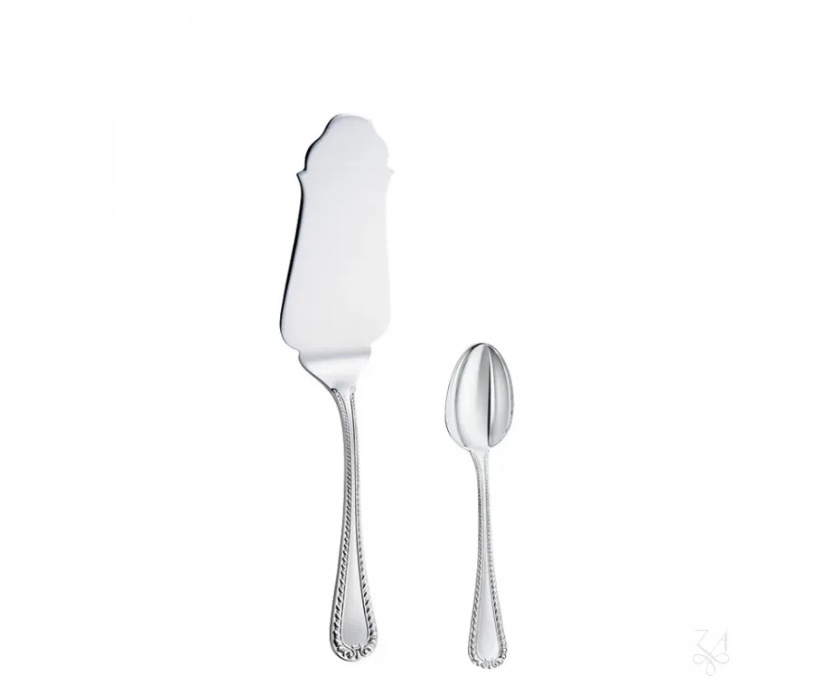 obrazek 3 100-elementowy elegancki komplet sztućców w skrzynce - Zaramella Argenti