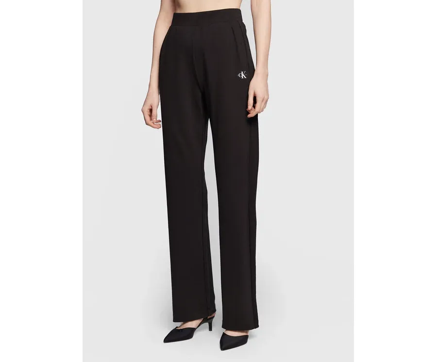 obrazek 1 Calvin Klein Jeans Spodnie dresowe J20J220268 Czarny Regular Fit