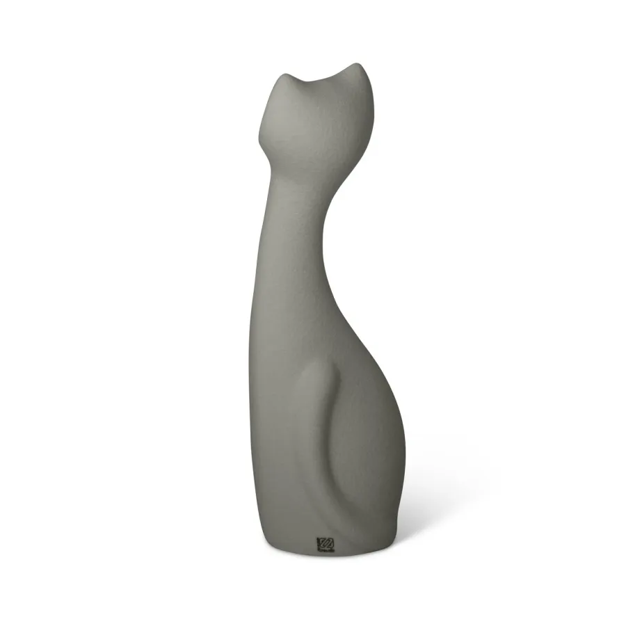 obrazek 9 Ceramiczna figurka dekoracyjna przypominająca kota