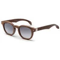 Picture Wooden glasses with an oval shape - Legno Light