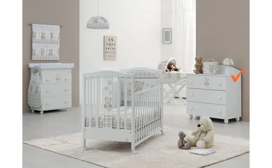 obrazek 1 Włoska komoda do sypialni niemowlęcej - Italbaby