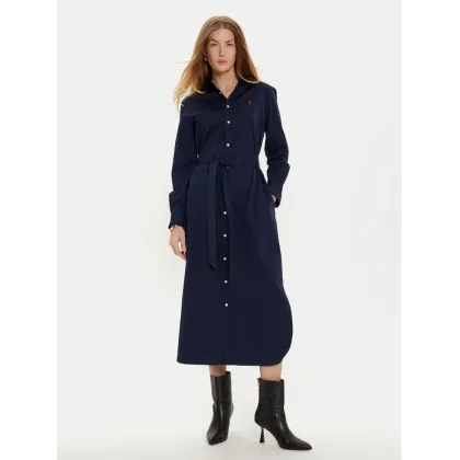 Zdjęcie Polo Ralph Lauren Sukienka koszulowa 211944007003 Granatowy Regular Fit