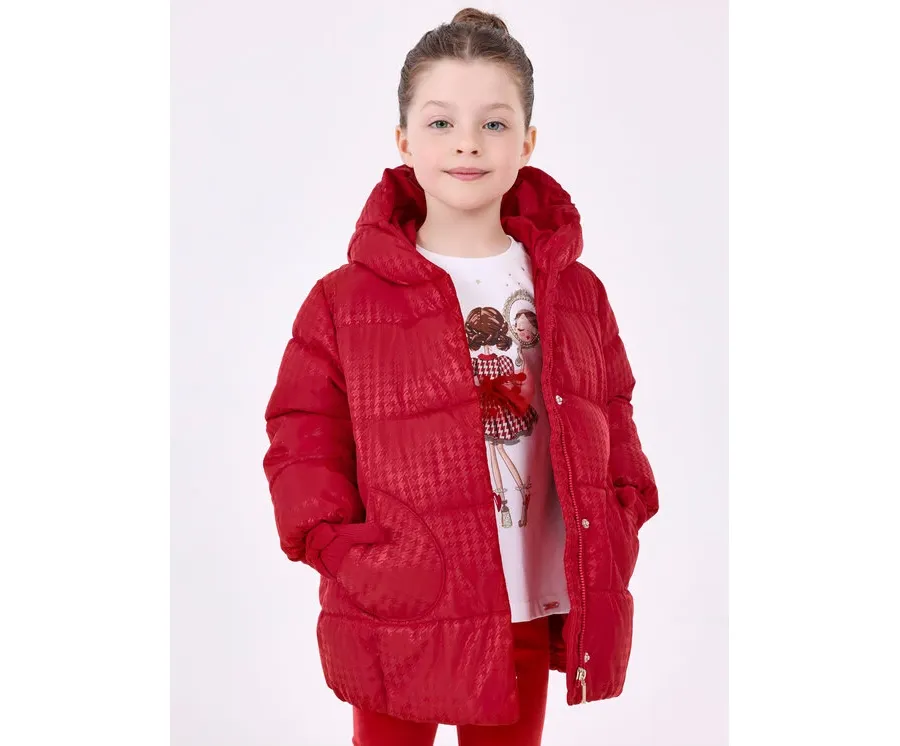 obrazek 1 Mayoral Kurtka zimowa 4.412 Czerwony Regular Fit